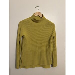 Bartolini Women's Mock Neck Textured Knit Sweater Wool Cashmere Blend Size XS